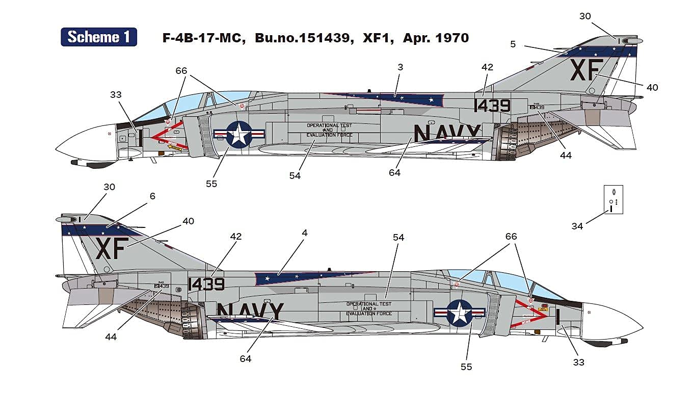Amazon | 愛宕デカル 1/48 F-4 Phantom 2 